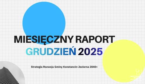 Miesięczny raport